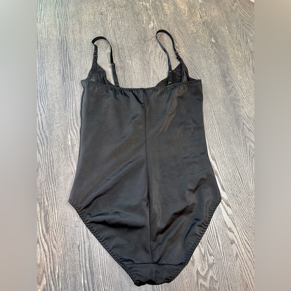Fredricks Hollywood Black Body Suit Shapewear XL - Picture 2 of 6